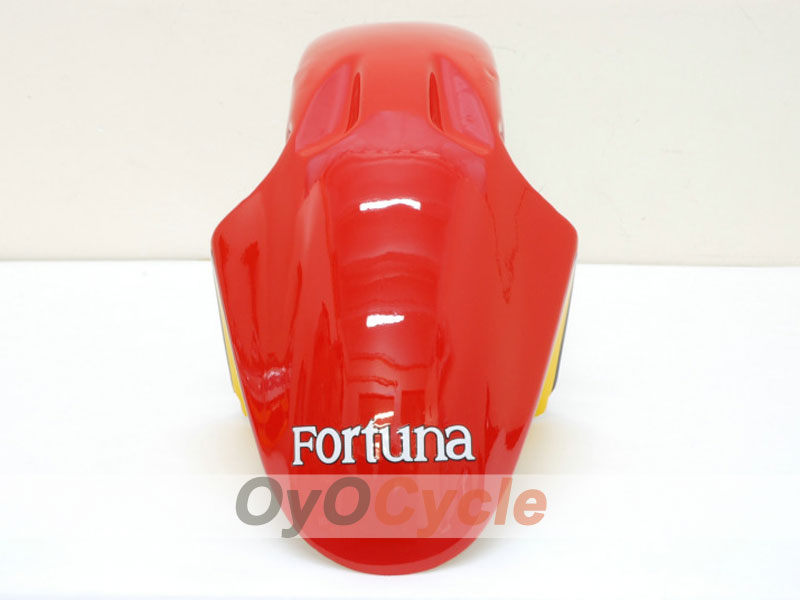 Kit de carénage injecté pour CBR900RR 929 de 00-01 - Rouge, jaune - Fortuna #OYO87902702