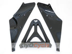 Kit de carénages injectés pour YZF-R1 00-01 - Rouge, noir - Flamme #OYO87900767