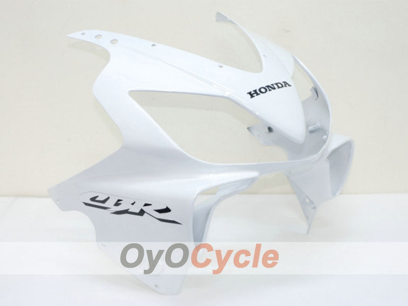 Kit de carénage à injection pour CBR600F4i 04-07 - Blanc, Noir - Style usine #OYO87900210