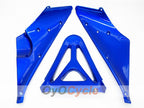 Kit de carénages injectés pour YZF-R1 00-01 - Bleu, blanc - Style d'origine #OYO87900773