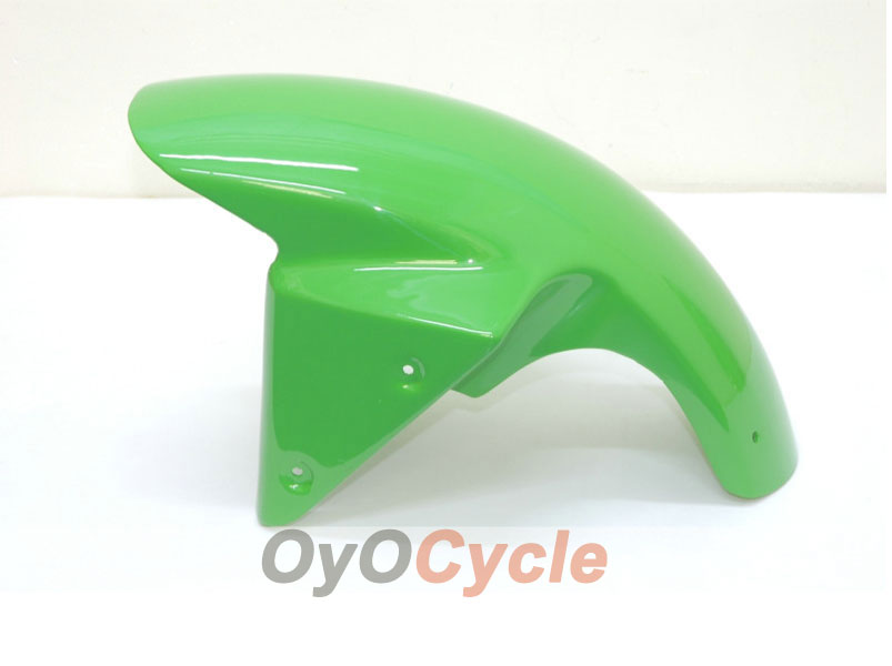 Kit de carénage injecté pour NINJA ZX-6R 03-04 - Vert, blanc - Style d'origine #OYO87901761