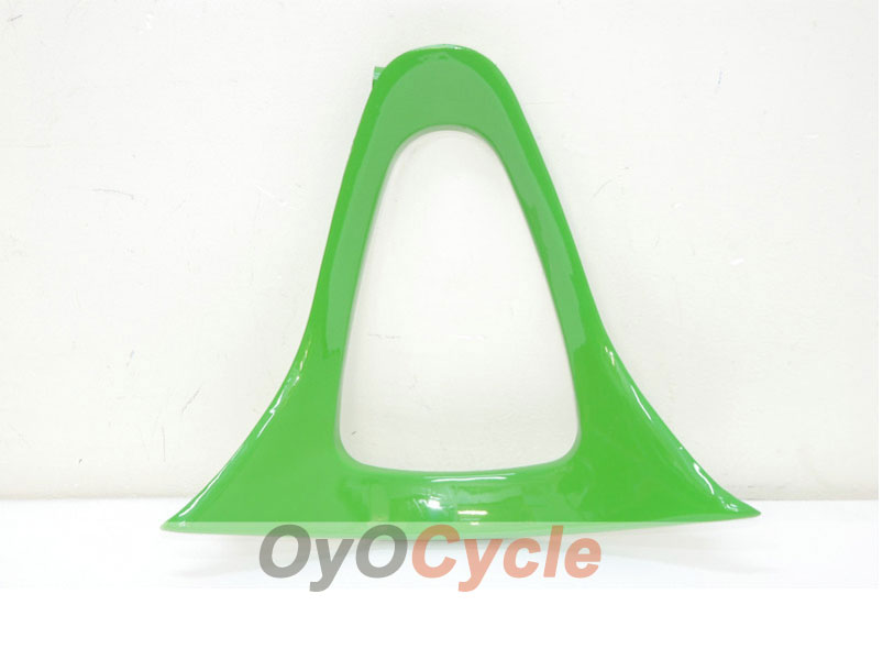 Kit de carénage injecté pour NINJA ZX-6R 03-04 - Vert, blanc - Style d'origine #OYO87901761