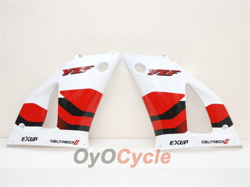 Kit de carénage à injection pour YZF-R1 98-99 - Rouge, Blanc - Style d’origine #OYO87900744
