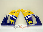 Kit de carénage à injection pour YZF-R1 98-99 - Jaune, Bleu - Camel, MOTUL #OYO87900734