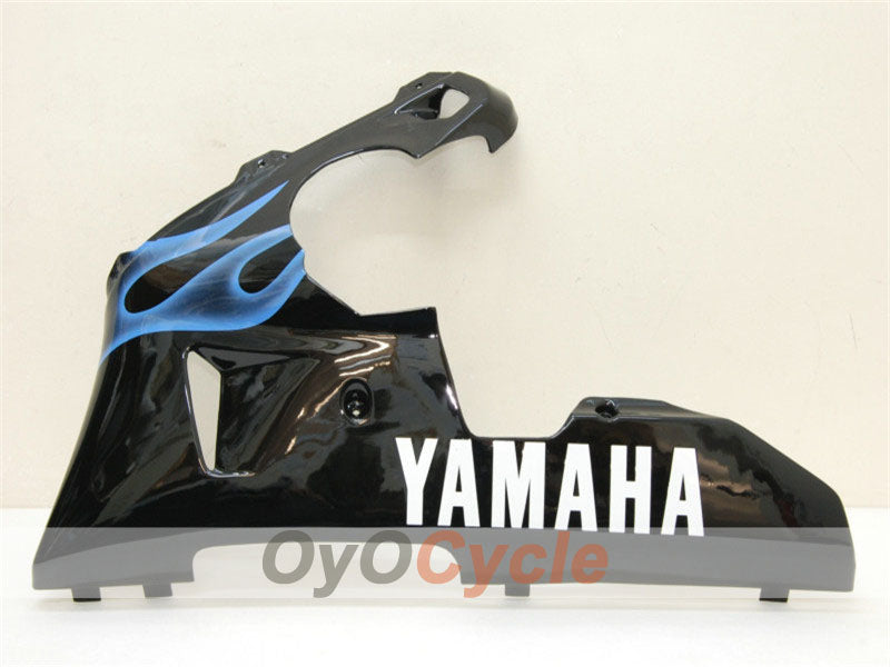 Kit de carénages injectés pour YZF-R1 00-01 - Bleu, noir - Flamme #OYO87900765