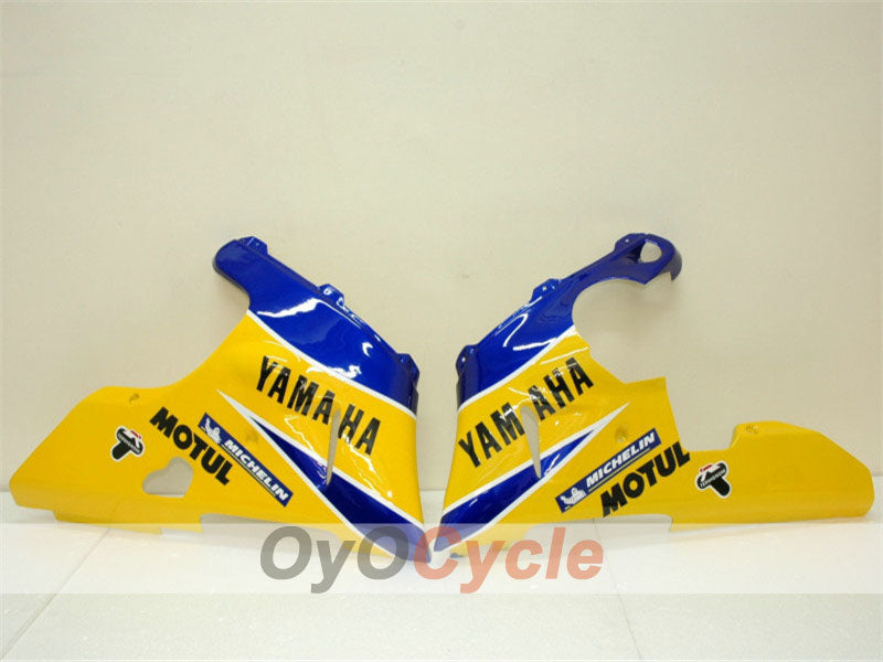 Kit de carénage à injection pour YZF-R1 98-99 - Jaune, Bleu - Camel, MOTUL #OYO87900734