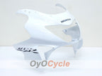 Kit de carénage à injection pour CBR600F4 99-00 - Blanc, Noir - Style usine #OYO87900136