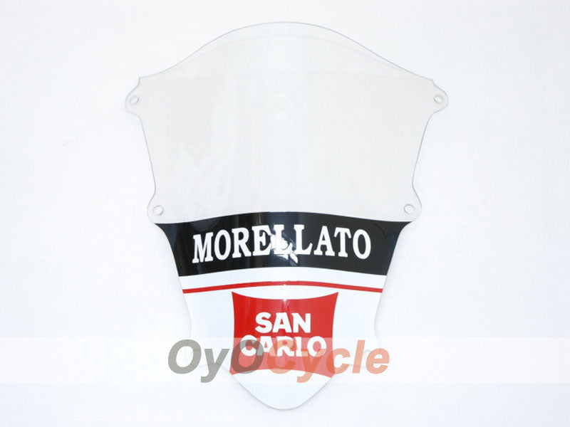 Kit de carénage à injection pour CBR600RR 07-08 - Rouge, Blanc - San Carlo #OYO87900435