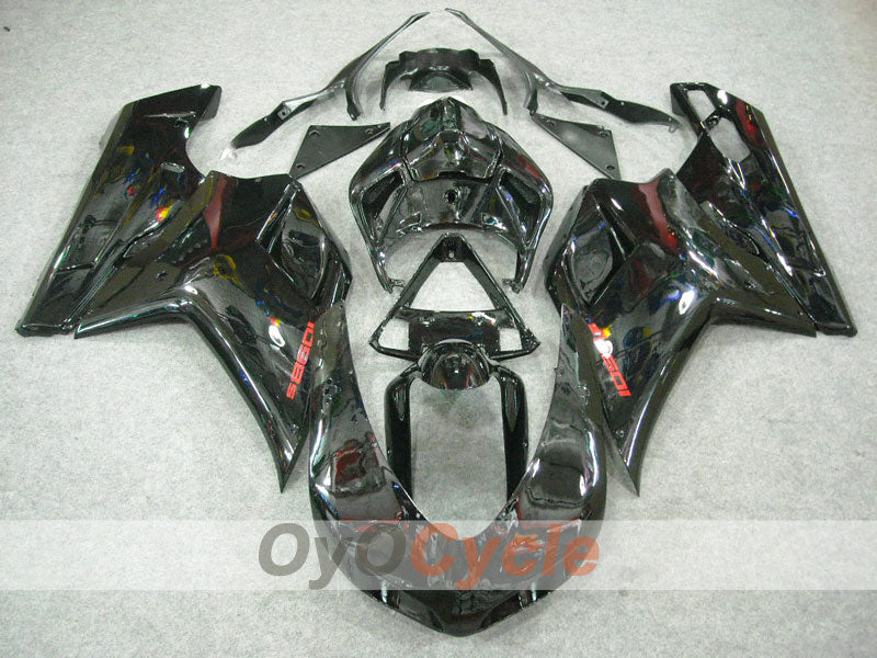 Kit de carénage injecté pour Ducati 1098 07-09 - Noir - Style usine #OYO87902287