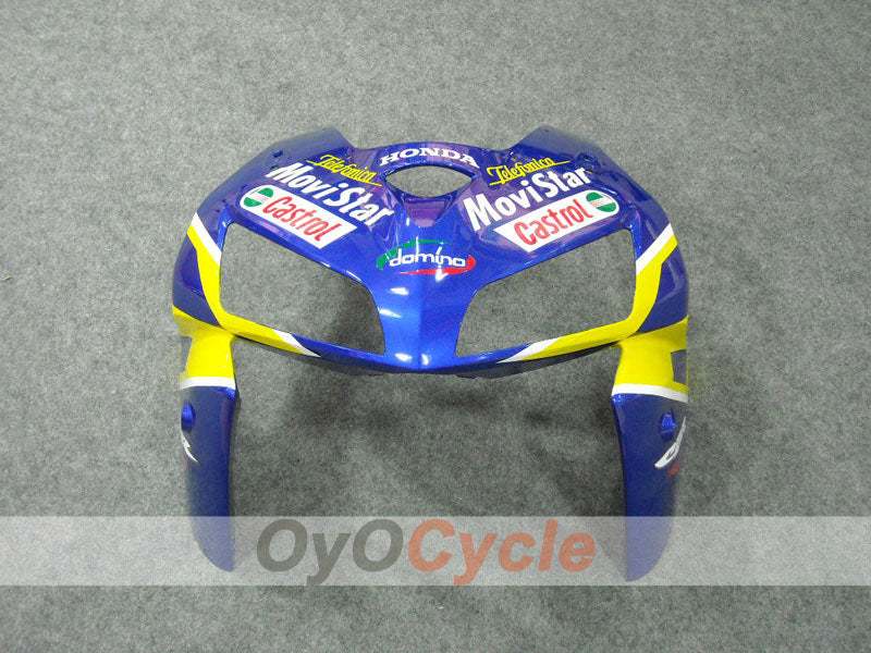 Kit de carénage à injection pour CBR600RR 05-06 - Jaune, bleu - Castrol, Movistar #OYO87900269