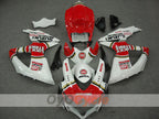 Kit de carénage à injection pour GSX R750 08-10 - Rouge, Blanc - Lucky Strike #OYO87901451