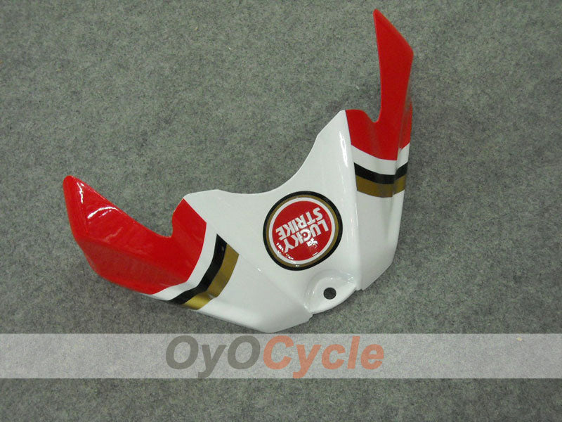 Kit de carénage à injection pour GSX R750 08-10 - Rouge, Blanc - Lucky Strike #OYO87901451