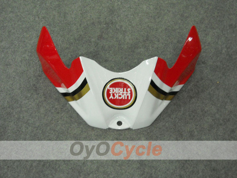 Kit de carénage à injection pour GSX R750 08-10 - Rouge, Blanc - Lucky Strike #OYO87901451