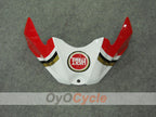 Kit de carénage à injection pour GSX R750 08-10 - Rouge, Blanc - Lucky Strike #OYO87901451