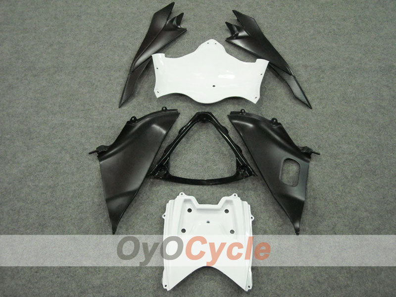 Kit de carénage à injection pour GSX R750 08-10 - Rouge, Blanc - Lucky Strike #OYO87901451