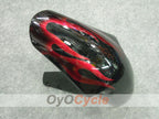 Kit de carénages à injection pour GSX R750 00-03 - Rouge, Noir - Flamme #OYO87901040