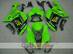 Kit de carénage à injection pour NINJA ZX-6R 07-08 - Vert, noir - Monster #OYO87901943