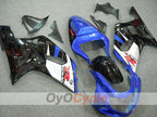 Kit de carénage à injection pour GSX R750 00-03 - Bleu, noir - Style d'origine #OYO87901079