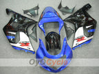 Kit de carénage à injection pour GSX R750 00-03 - Bleu, noir - Style d'origine #OYO87901079