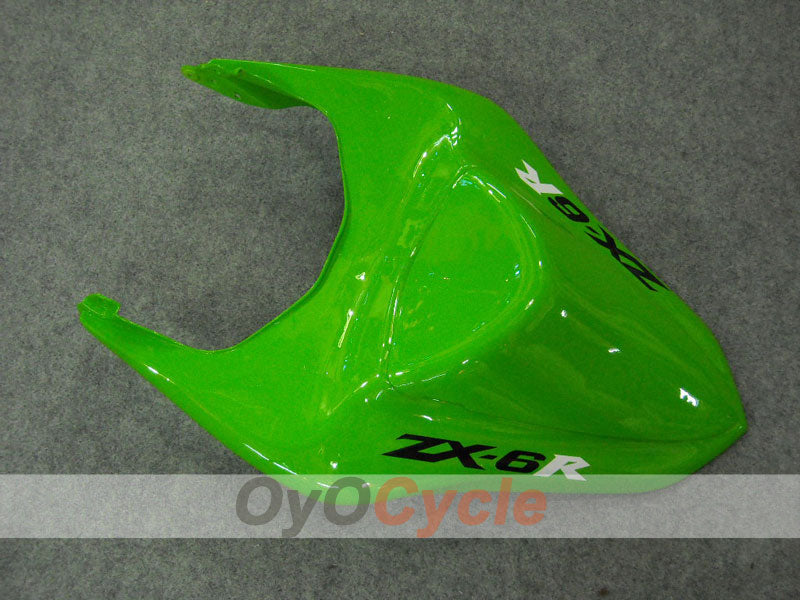 Kit de carénage à injection pour NINJA ZX-6R 07-08 - Vert, noir - Monster #OYO87901943