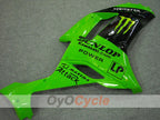 Kit de carénage à injection pour NINJA ZX-6R 07-08 - Vert, noir - Monster #OYO87901943