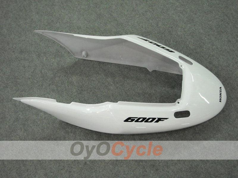 Kit de carénage à injection pour CBR600F4 99-00 - Rouge, Blanc - Style usine #OYO87900133