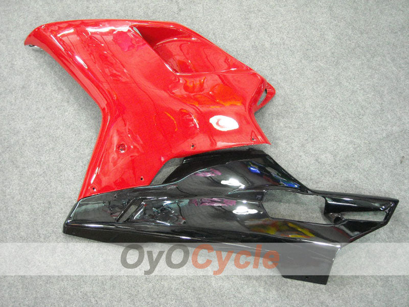 Kit de carénage à injection pour Ducati 848 08-13 - Rouge, Noir - Style d’origine #OYO87902179
