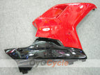 Kit de carénage injecté pour Ducati 1098 07-09 - Rouge, noir - Style usine #OYO87902288