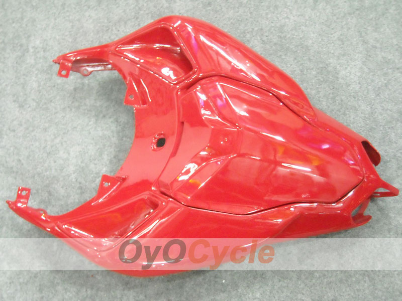 Kit de carénage à injection pour Ducati 848 08-13 - Rouge, Noir - Style d’origine #OYO87902179