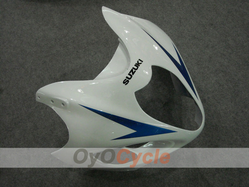 Kit de carénages à injection pour GSXR1300 Hayabusa 99-07 - Blanc, argent - Style usine #OYO87902881
