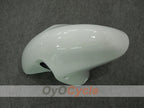 Kit de carénages à injection pour GSXR1300 Hayabusa 99-07 - Blanc, argent - Style usine #OYO87902881