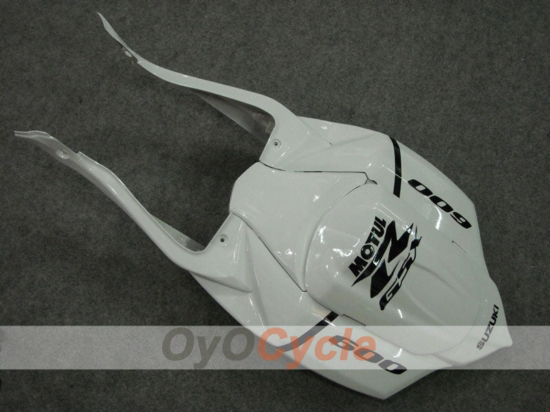 Kit de carénage à injection pour GSX R600 08-10 - Blanc, Noir - Corona, MOTUL #OYO87901606