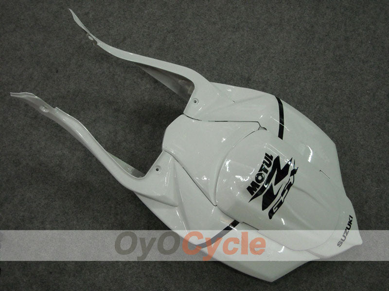 Kit de carénage à injection pour GSX R750 08-10 - Blanc, noir - Corona #OYO87901157