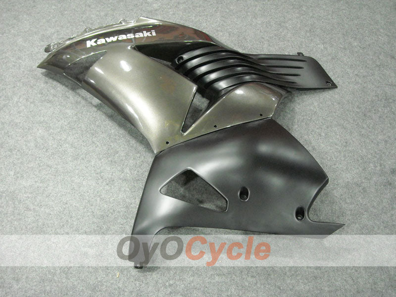 Kit de carénages injectés pour NINJA ZX-14R 06-11 - Argent - Style usine #OYO87901996