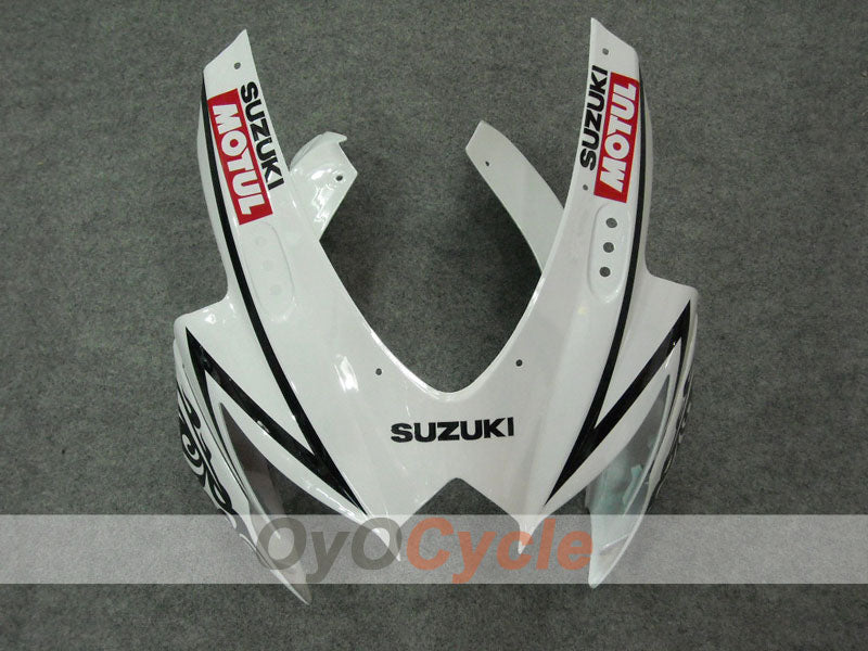 Kit de carénage à injection pour GSX R600 08-10 - Blanc, Noir - Corona, MOTUL #OYO87901606