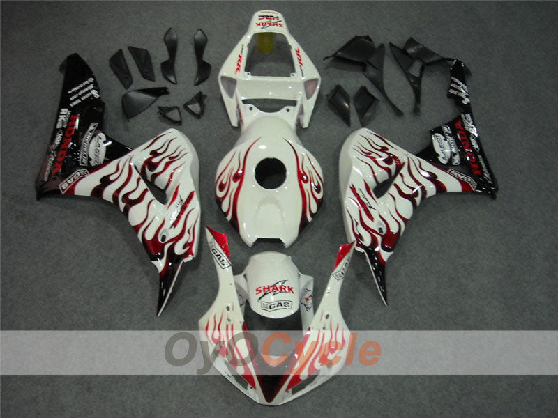 Kit de carénage à injection pour CBR1000RR 06-07 - Cyan - Flame #OYO87900581
