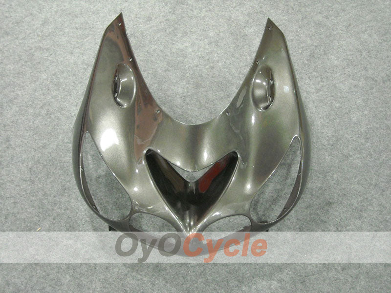 Kit de carénages injectés pour NINJA ZX-14R 06-11 - Argent - Style usine #OYO87901996