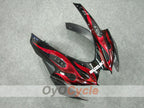 Kit de carénage à injection pour GSX R750 08-10 - Rouge, Noir - Flamme #OYO87901429