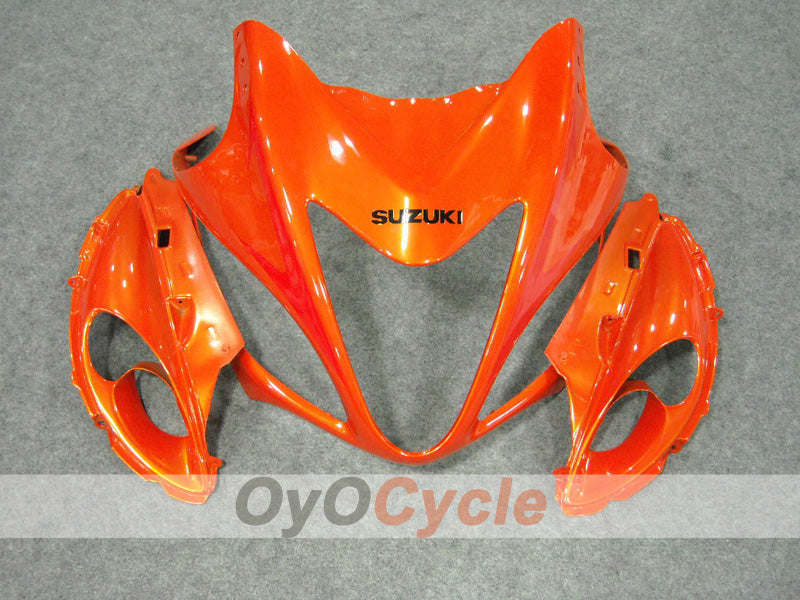Kit de carénages à injection pour GSXR1300 Hayabusa 08-20 - Orange, noir - Style usine #OYO87902878