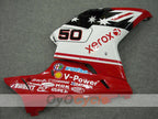 Kit de carénage d'injection pour Ducati 848 08-13 - Rouge, Noir - Xerox #OYO87902239