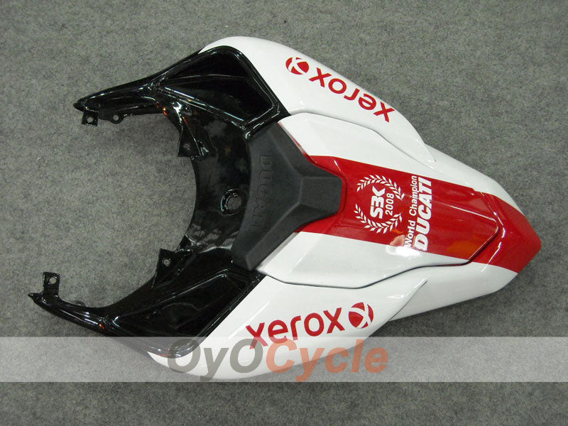 Kit de carénage d'injection pour Ducati 848 08-13 - Rouge, Noir - Xerox #OYO87902239