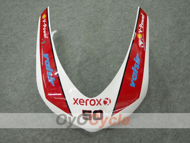 Kit de carénage d'injection pour Ducati 848 08-13 - Rouge, Noir - Xerox #OYO87902239