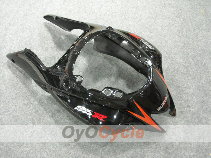 Kit de carénages à injection pour GSXR1300 Hayabusa 08-20 - Orange, noir - Style usine #OYO87902878