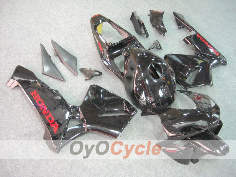 Kit de carénage injecté pour CBR600RR 03-04 - Noir - Style usine #OYO87902548