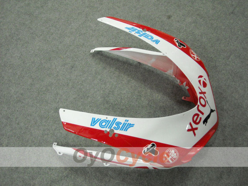 Kit de carénage d'injection pour Ducati 848 08-13 - Rouge, Blanc - Xerox #OYO87902242