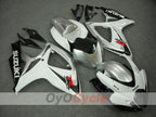 Kit de carénage injecté pour GSX R750 06-07 - Argenté, gris - Style d'origine #OYO87903189