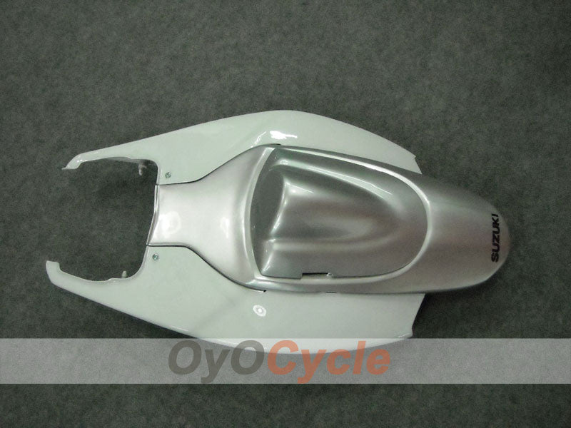 Kit de carénage à injection pour GSX R750 06-07 - Blanc, Argent - Style d'origine #OYO87901315