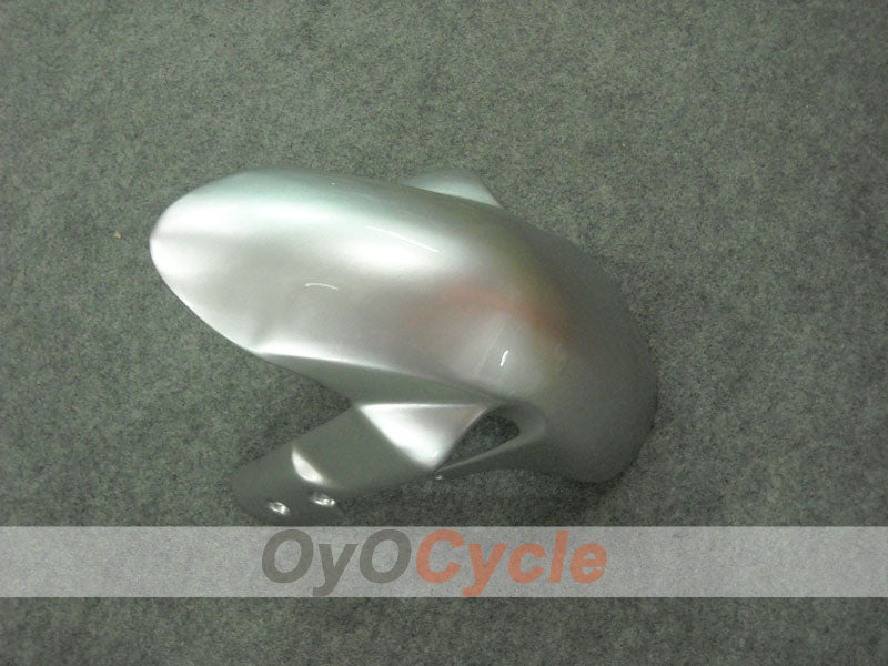 Kit de carénage injecté pour GSX R600 06-07 - Blanc, argent - Style usine #OYO87901534