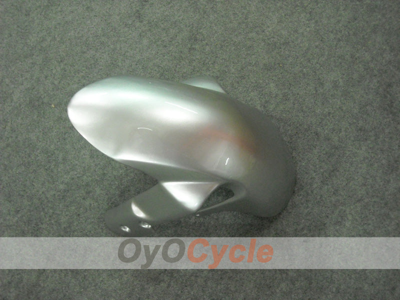 Kit de carénages à injection pour GSX R600 06-07 - Blanc, argent - Style usine #OYO87902877