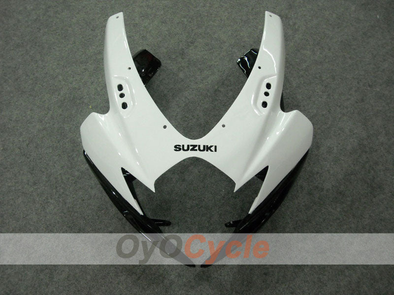 Kit de carénage à injection pour GSX R750 06-07 - Blanc, Argent - Style d'origine #OYO87901315